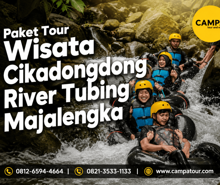 Paket Tour Wisata Cikadongdong River Tubing bersama Campa Tour