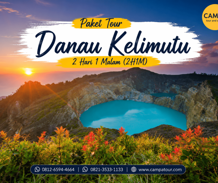 Paket Tour Wisata Danau Kelimutu 2 Hari 1 Malam (2H1M) bersama Campa Tour