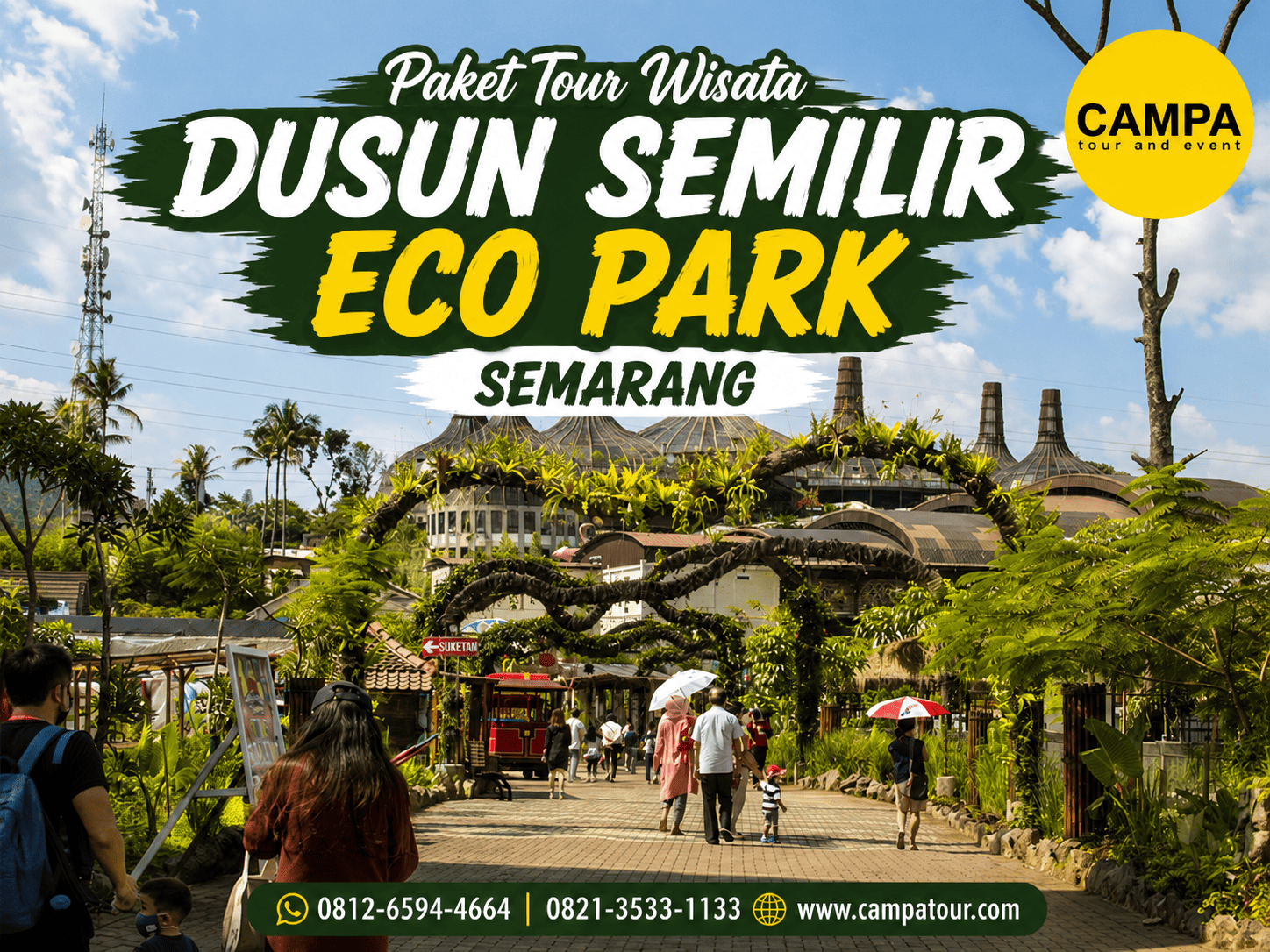 Paket Tour Wisata Dusun Semilir Eco Park - mengunjungi Salah satu wisata di Semarang bersama Campa Tour