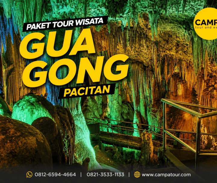 Paket Tour Wisata Goa Gong Pacitan bersama Campa Tour