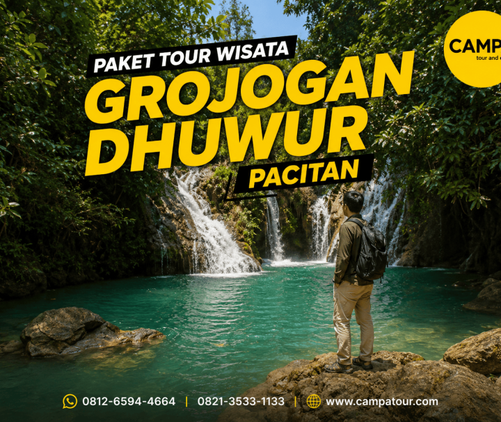 Paket Tour Wisata Grojogan Dhuwur Pacitan bersama Campa Tour
