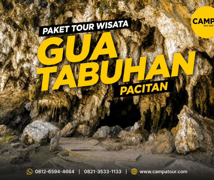 Paket Tour Wisata Gua Tabuhan Pacitan bersama Campa Tour