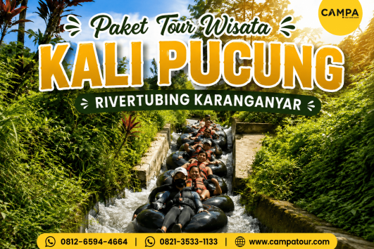 Paket Tour Wisata Kali Pucung Rivertubing Karanganyar - Campa Tour