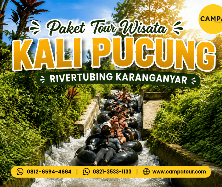 Paket Tour Wisata Kali Pucung Rivertubing Karanganyar - Campa Tour