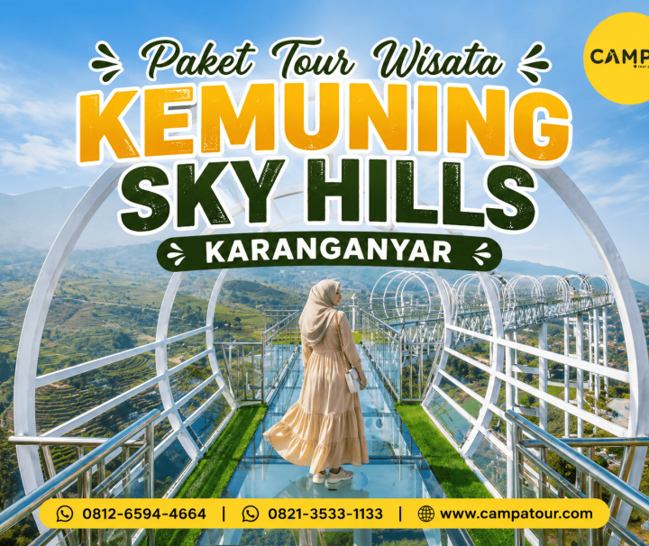 Paket Tour Wisata Kemuning Sky Hills Karanganyar - Campa Tour