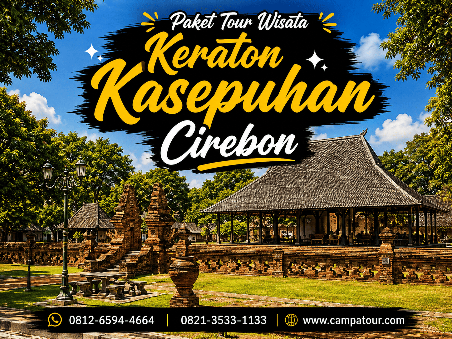 Paket Tour Wisata Keraton Kasepuhan Cirebon bersama Campa Tour
