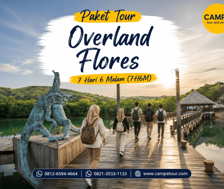 Paket Tour Wisata Overland Flores 7 hari 6 Malam (7H6M) bersama Campa Tour