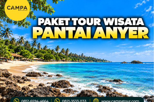 Paket Tour Wisata Pantai Anyer bersama Campa Tour