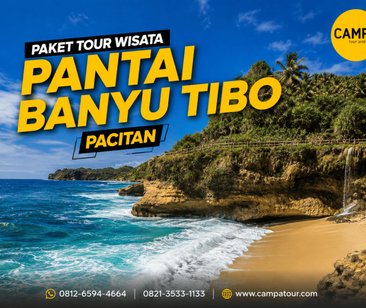 Paket Tour Wisata Pantai Banyu Tibo Pacitan bersama Campa Tour