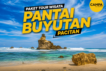 Paket Tour Wisata Pantai Buyutan Pacitan bersama Campa Tour