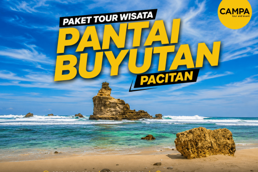 Paket Tour Wisata Pantai Buyutan Pacitan bersama Campa Tour