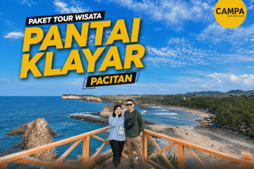 Paket Tour Wisata Pantai Klayar Pacitan bersama Campa Tour