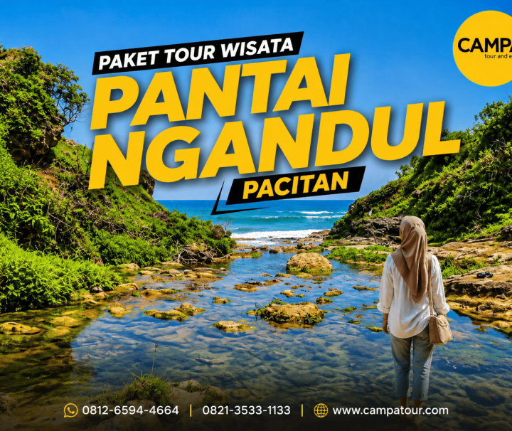 Paket Tour Wisata Pantai Ngandul Pacitan bersama Campa Tour