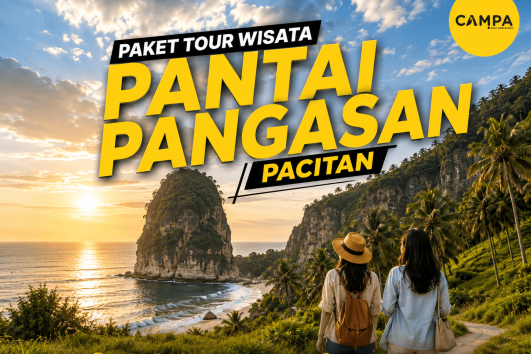 Paket Tour Wisata Pantai Pangasan Pacitan bersama Campa Tour