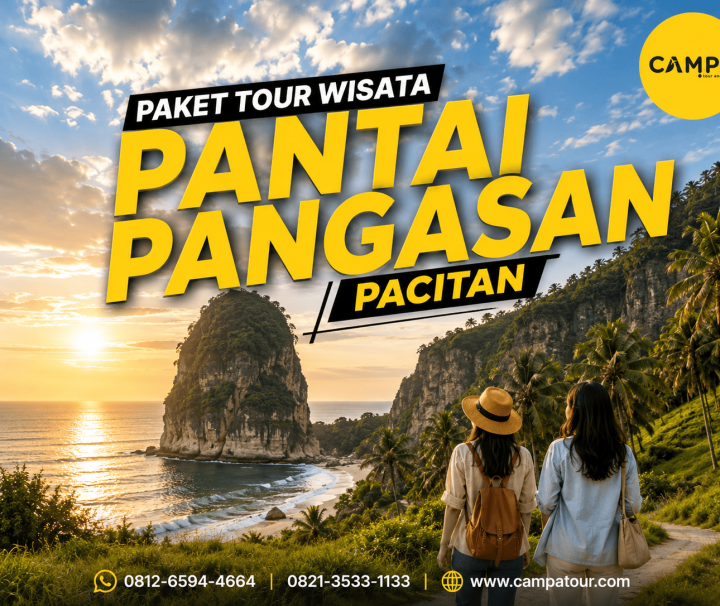 Paket Tour Wisata Pantai Pangasan Pacitan bersama Campa Tour