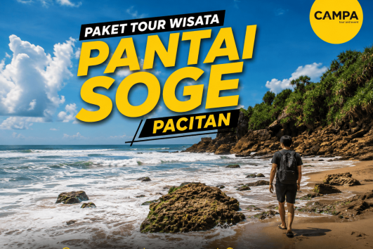 Paket Tour Wisata Pantai Soge Pacitan bersama Campa Tour