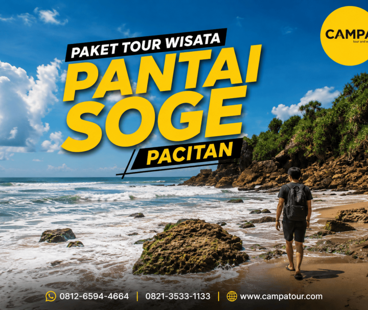 Paket Tour Wisata Pantai Soge Pacitan bersama Campa Tour