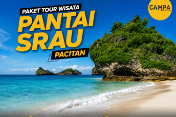 Paket Tour Wisata Pantai Srau Pacitan bersama Campa Tour