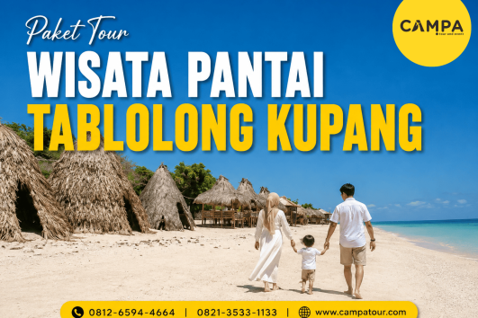 Paket Tour Wisata Pantai Tablolong Kupang Bersama Campa Tour