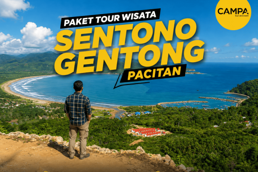 Paket Tour Wisata Sentono Gentong Pacitan bersama Campa Tour