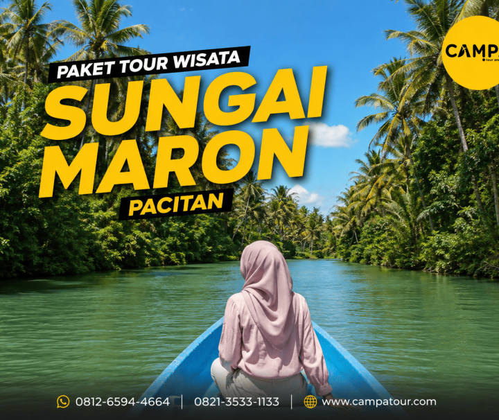 Paket Tour Wisata Sungai Maron Pacitan bersama Campa Tour
