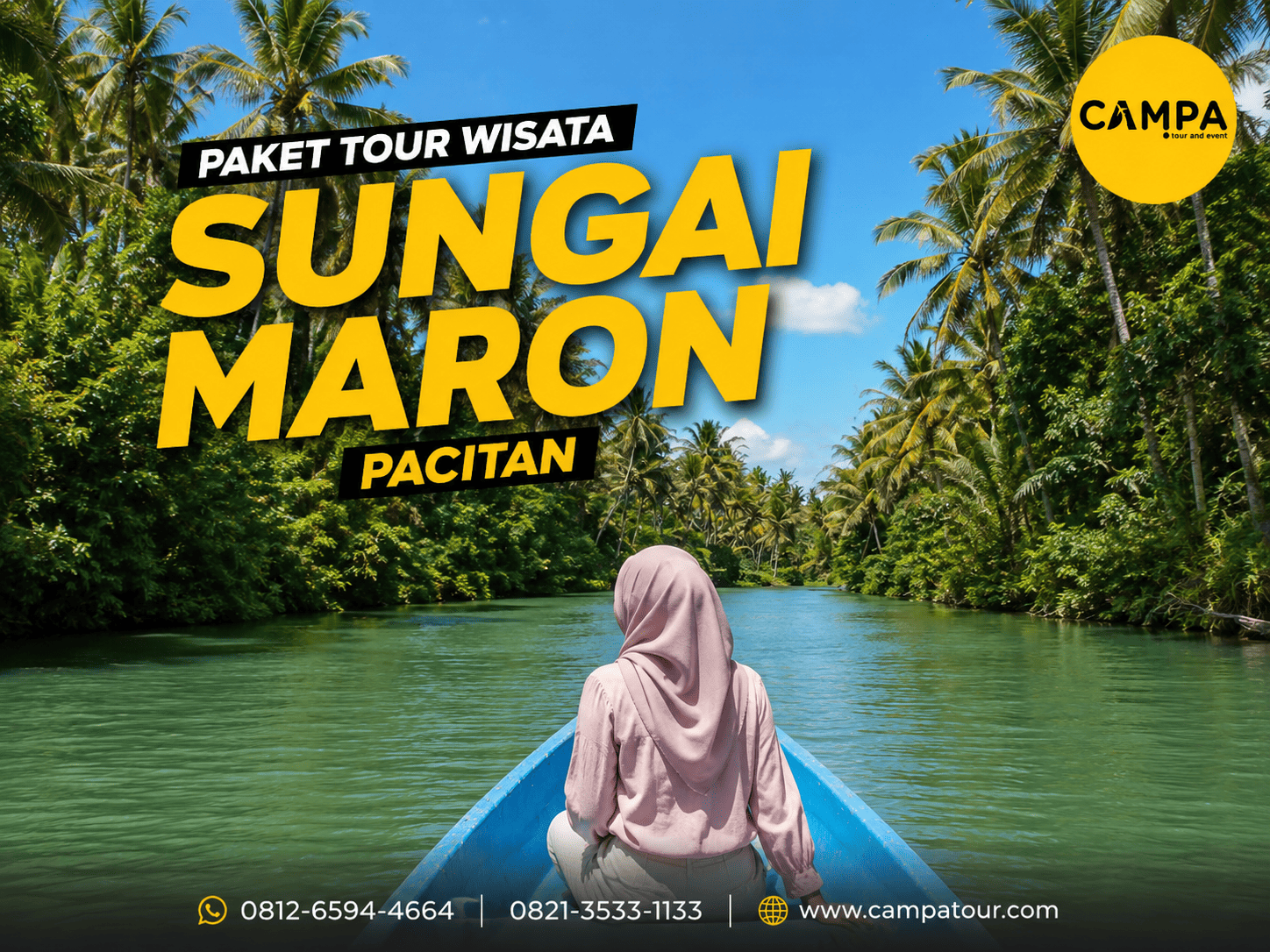Paket Tour Wisata Sungai Maron Pacitan bersama Campa Tour