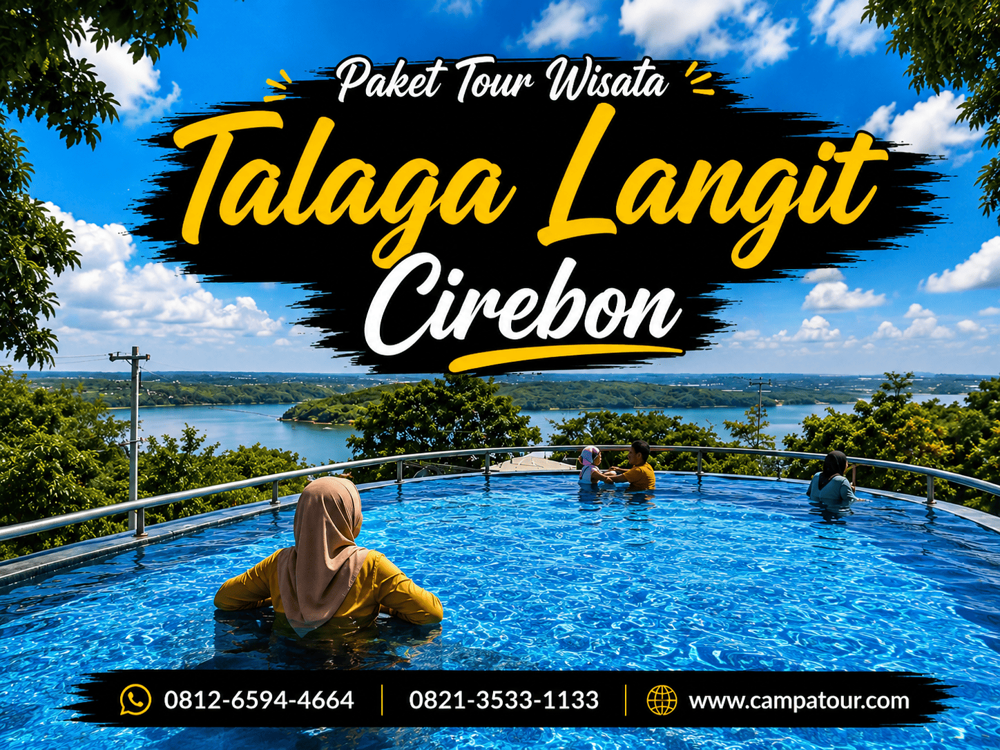 Paket Tour Wisata Talaga Langit Cirebon bersama Campa Tour