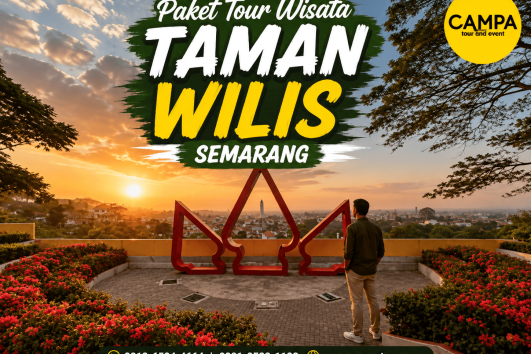 Paket Tour Wisata Taman Wilis - mengunjungi Salah satu wisata di Semarang bersama Campa Tour