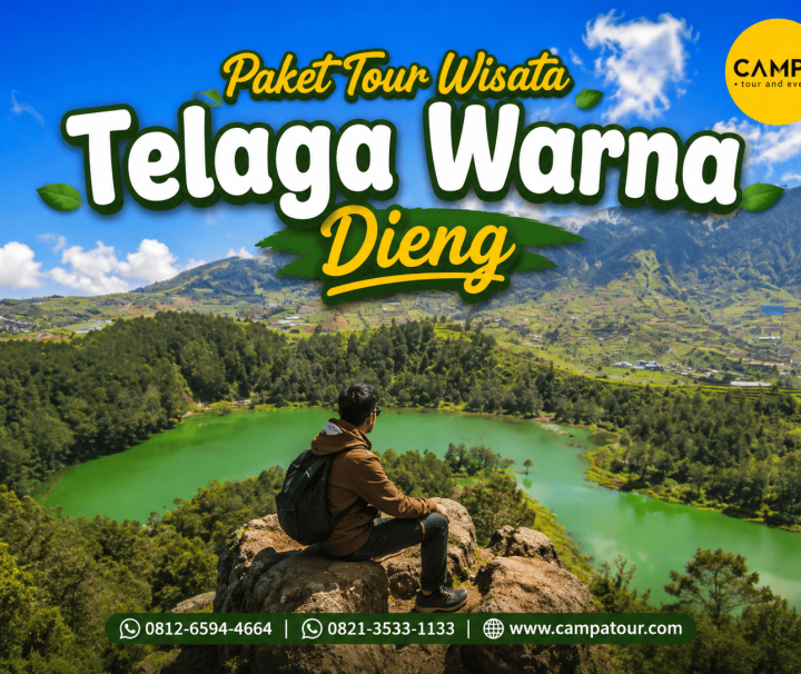 Paket Tour Wisata Telaga Warna Dieng bersama Campa Tour