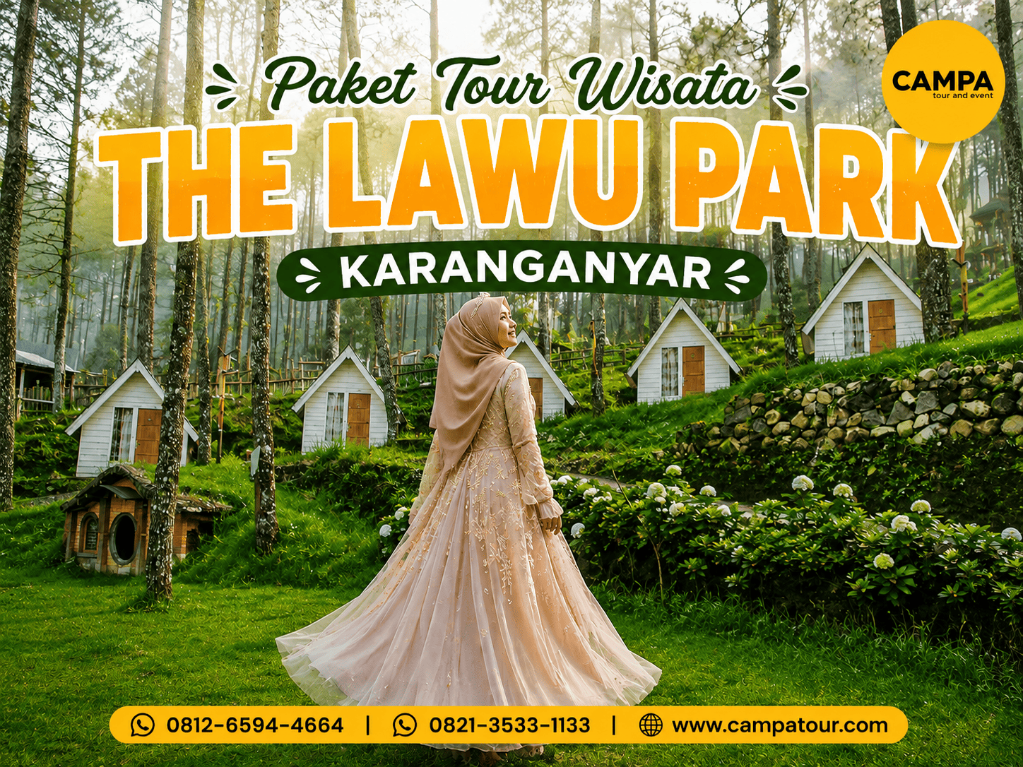 Paket Tour Wisata The Lawu Park Karanganyar - Campa Tour