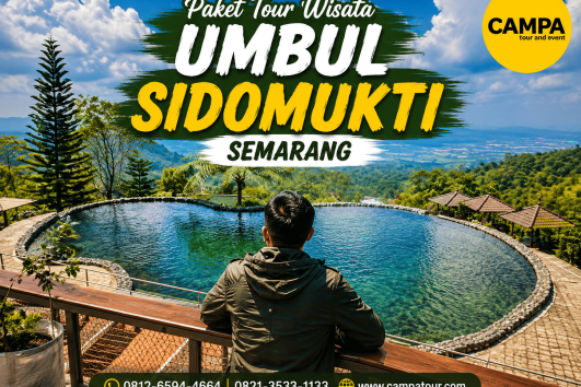 Paket Tour Wisata Umbul Sidomukti - mengunjungi Salah satu wisata di Semarang bersama Campa Tour