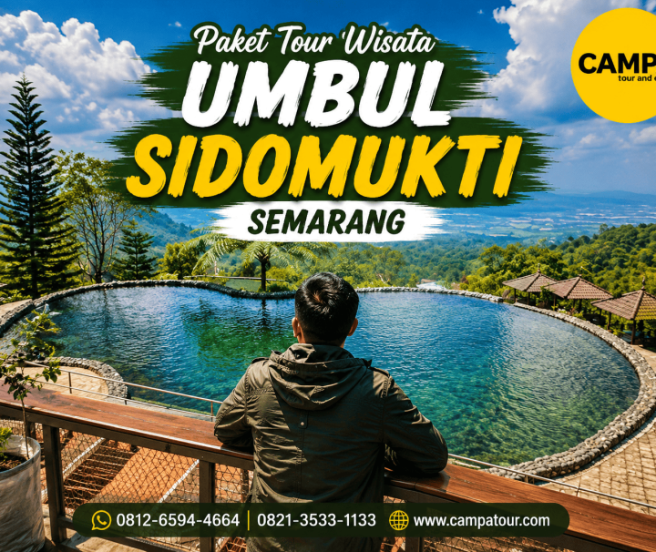 Paket Tour Wisata Umbul Sidomukti - mengunjungi Salah satu wisata di Semarang bersama Campa Tour