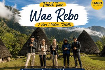 Paket Tour Wisata Wae Rebo 2 Hari 1 Malam (2H1M) bersama Campa Tour