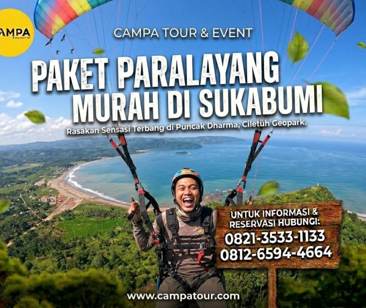 1.2 Paket Paralayang Murah di Sukabumi_Campa Tour