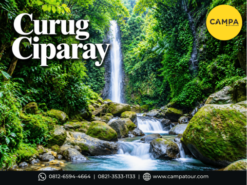 Mengunjungi Curug Ciparay dalam Paket Tour Wisata Tasikmalaya bersama Campa Tour
