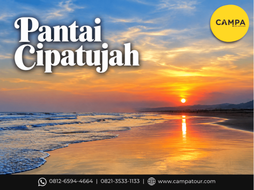 Mengunjungi Pantai Cipatujuh dalam Paket Tour Wisata Tasikmalaya bersama Campa Tour