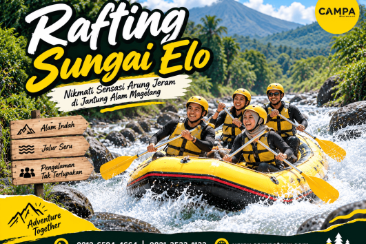 Paket Rafting Sungai Elo bersama Campa Tour
