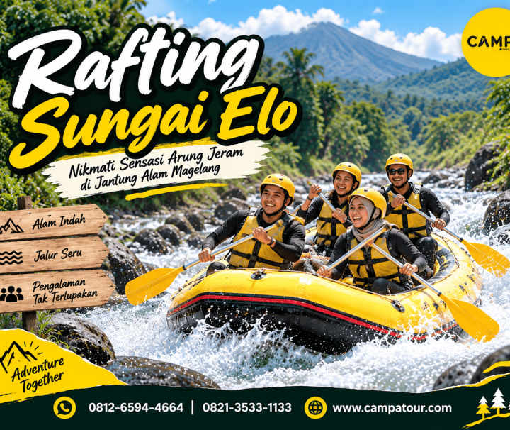 Paket Rafting Sungai Elo bersama Campa Tour
