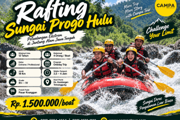 Paket Rafting Sungai Progo hulu bersama Campa Tour