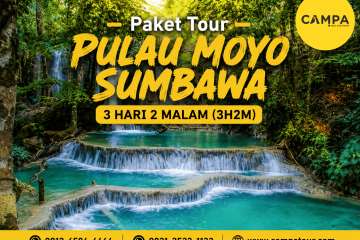 Paket Tour Pulau Moyo Sumbawa 3 Hari 2 Malam (3H2M) bersama Campa Tour