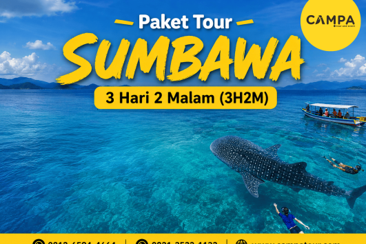 Paket Tour Sumbawa 3 Hari 2 Malam (3H2M) bersama Campa Tour