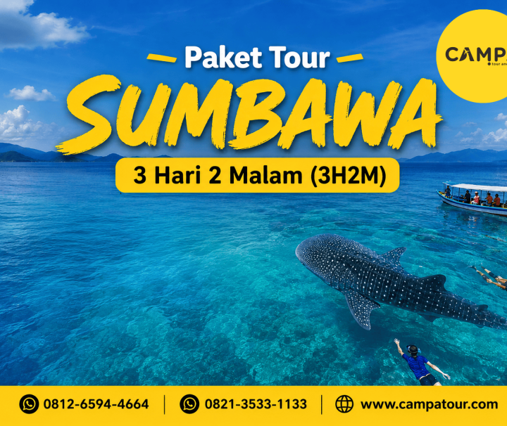 Paket Tour Sumbawa 3 Hari 2 Malam (3H2M) bersama Campa Tour