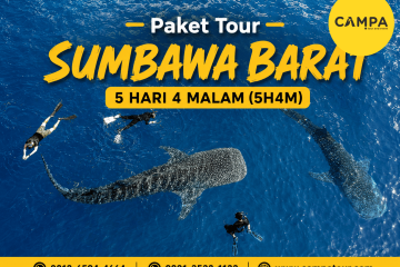 Paket Tour Sumbawa Barat 5 Hari 4 Malam (5H4M) bersama Campa Tour