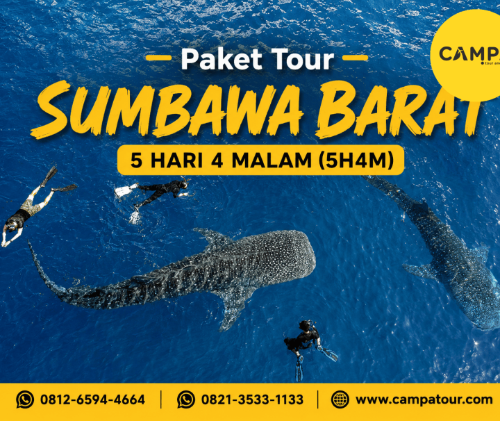 Paket Tour Sumbawa Barat 5 Hari 4 Malam (5H4M) bersama Campa Tour