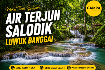Paket Tour Wisata Air Terjun Salodik Luwuk Banggai bersama Campa Tour