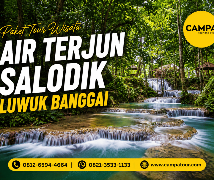 Paket Tour Wisata Air Terjun Salodik Luwuk Banggai bersama Campa Tour