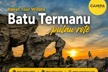 Paket Tour Wisata Batu Termanu Pulau Rote bersama Campa Tour