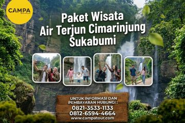Paket Tour Wisata Curug Cimarinjung Sukabumi_Campa Tour