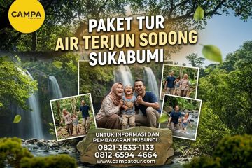 Paket Tour Wisata Curug Sodong Sukabumi_Campa Tour