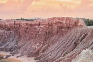 Paket Tour Wisata Danau Ampar Red Hill Bangka Bersama Campa Tour